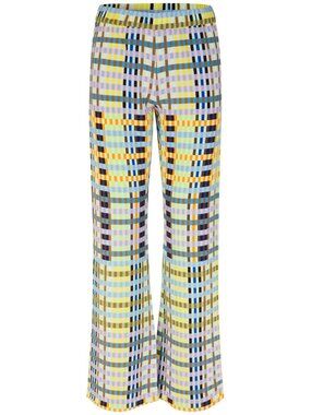 Stine Goya Marc Micro Check Pants – size S